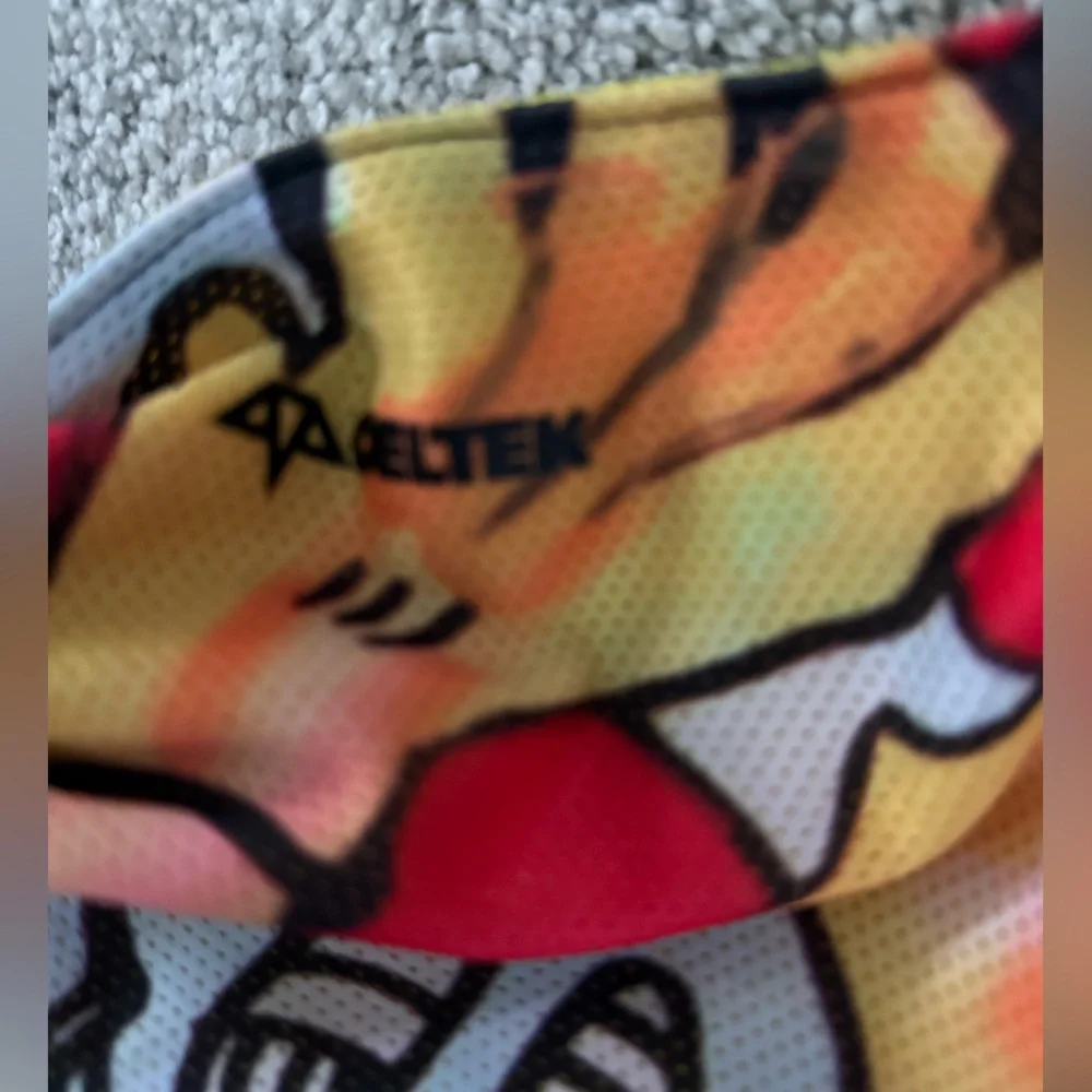 Celtek Kids Face Mask - Red, Yellow, Blue Design